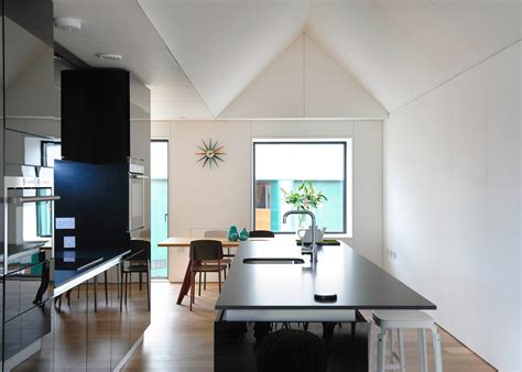 Stackable prefab homes in London let you design the interior before moving in