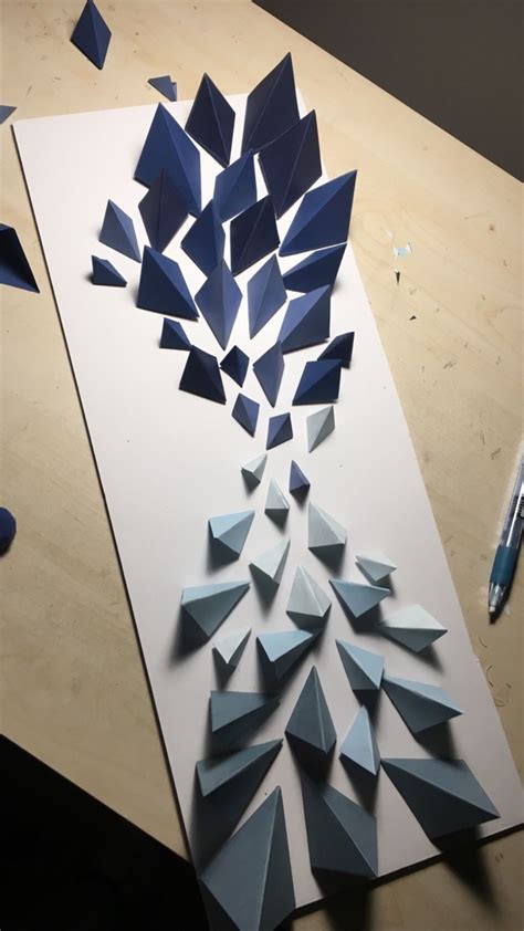 Basic design | Origami wall art, Geometric origami, Paper art