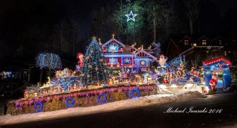 This North Vancouver home will be so lit for Christmas you can see it from Coal Harbour ...