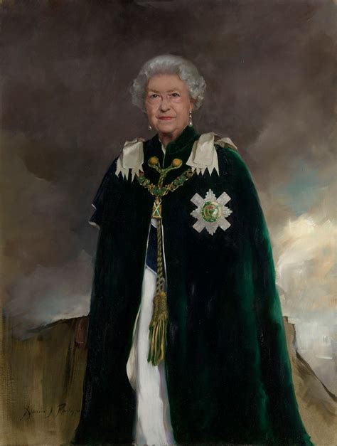 Queen Elizabeth II Is Especially Regal in Newly Unveiled Portrait - E! Online - AP