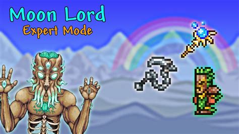 Terraria Moon Lord Expert Mode - YouTube