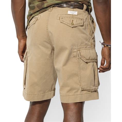 Ralph Lauren Big and Tall Gellar Cargo Shorts in Natural for Men - Lyst