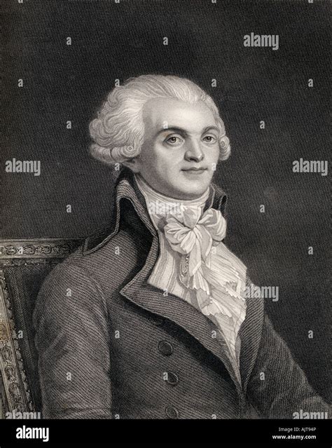 Maximilien Robespierre 1758 1794 Stock Photo: 14804997 - Alamy