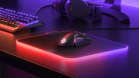 SteelSeries QcK Prism Cloth medium gaming mouse pad offers 16 million ...