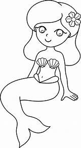 Mermaid Coloring Pages Free Printable sketch template