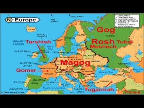 gog and magog map - Google Search | Revelation bible, Bible mapping ...