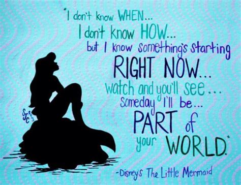 The little mermaid | Little mermaid quotes, Mermaid quotes, Disney quotes