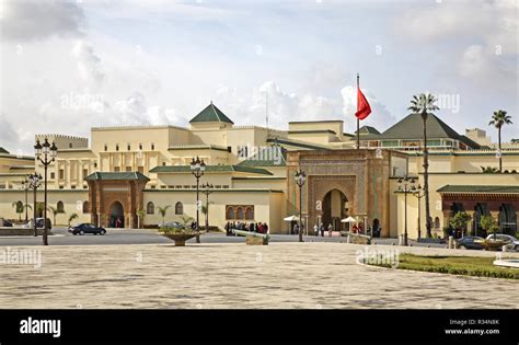 Royal Palace in Rabat. Morocco Stock Photo - Alamy