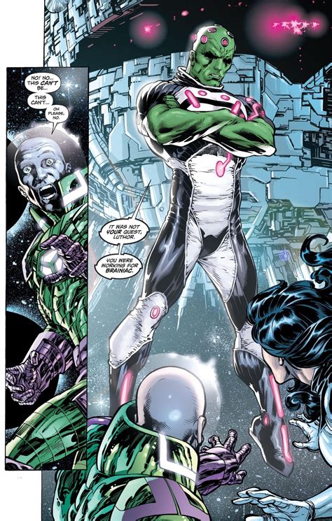 Brainiac vs. Lex Luthor. [from Action Comics...