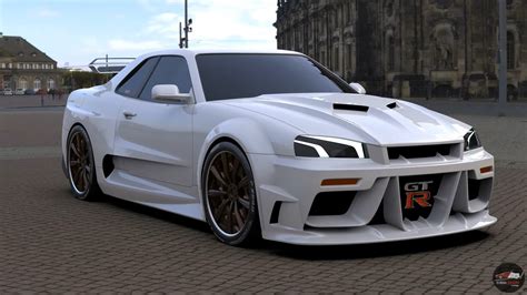 Iconic R34 Nissan Skyline GT-R Comes Back to Life for MY2024, Albeit ...