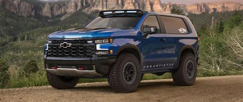 2023 Chevy K5 Blazer ZR2 Has Virtual OBS and Silverado V8 Lease of Two ...