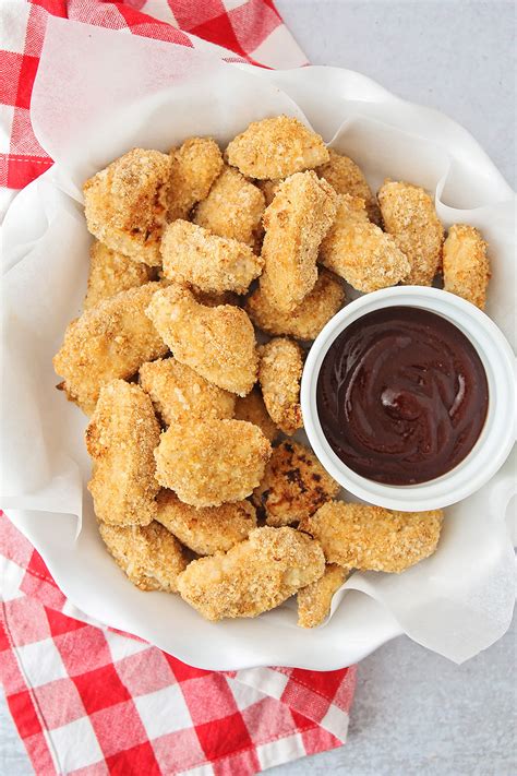 Crispy Baked Chicken Nuggets - The Baker Upstairs