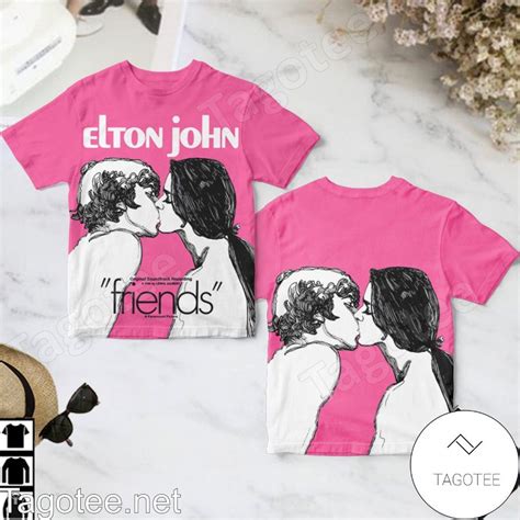 Elton John Friends Album Cover Shirt - Tagotee