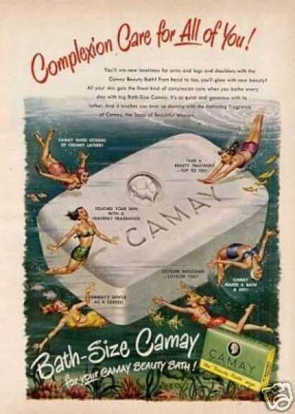 Camay soap I remember this soap smelled so good! | Camay soap, Old ads, Vintage ads