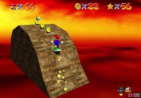 100 Coins in Lethal Lava Land - Lethal Lava Land - Super Mario 64 | Super Mario 3D All-Stars ...