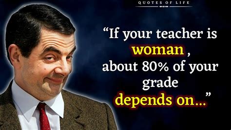 Rowan Atkinson (Mr Bean) - Motivational Quotes || Quotes about life - YouTube