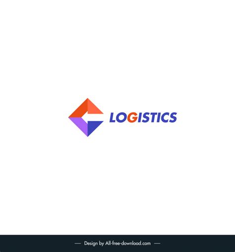 Logistics logo vector vectors free download graphic art designs