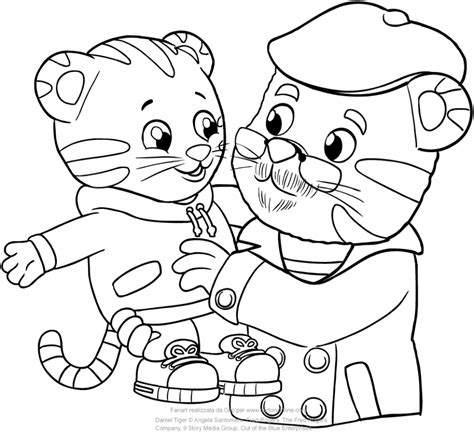 Get This Daniel Tiger Coloring Pages for Kids 4bvo5