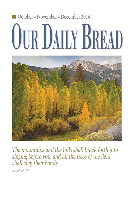 Our Daily Bread Devotional Daily 2024 - Amalie Katina