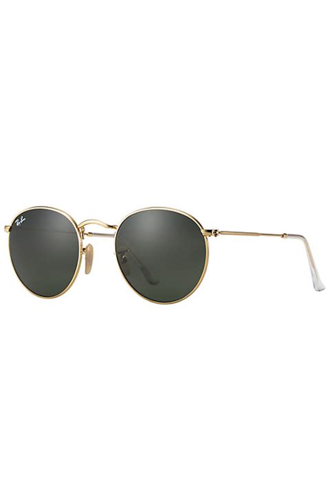 Lyst - Ray-Ban Round Metal Frame in Black for Men