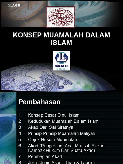 Konsep Muamalah Dalam Islam | PDF