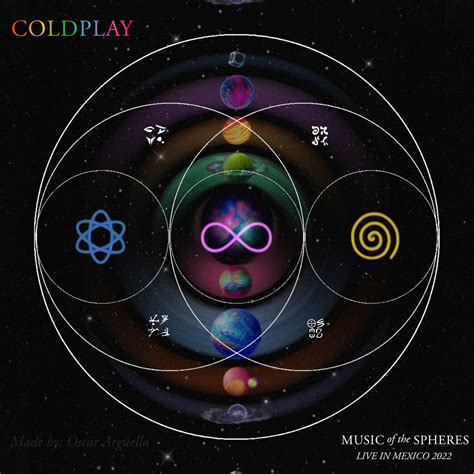 Coldplay Music of the Spheres Live In Mexico City | Carteles de banda, Tatuajes, Disenos de unas