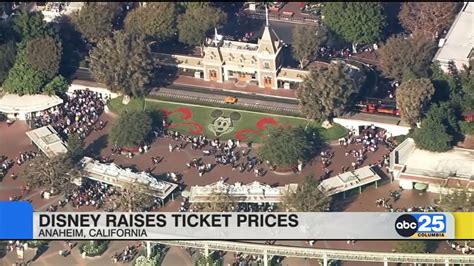 Disney raises ticket prices at California park - ABC Columbia