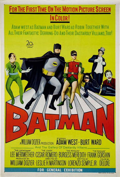 Retrotisements: Batman 1966 Movie Posters – The Man in the Gray Flannel Suit