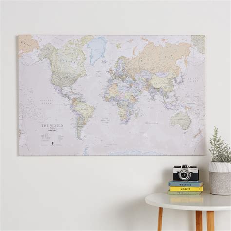 Three Questions to help you Choose the Right Canvas World Map for your ...