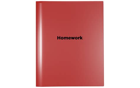 Homework Folders | Nicky's® Folders | Rochester 100