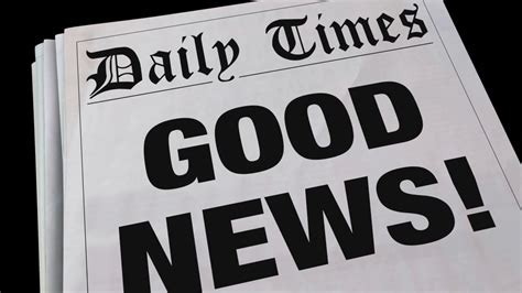 good-news-announcement-spinning-newspaper-headline-3-d-animation ...