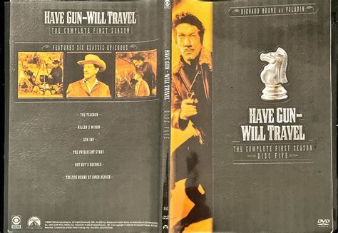 HAVE GUN- WILL TRAVEL, SEASON TWO, DISC FIVE | dvdsandraremovies