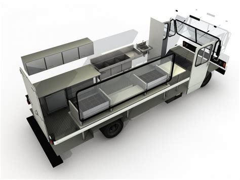 Mobile Food Truck Floor Plans