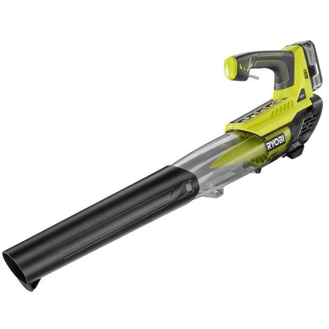 RYOBI Reconditioned ONE+ 100 MPH 280 CFM 18-Volt Lithium-Ion Cordless Leaf Blower - 4.0 Ah ...