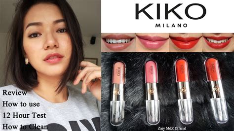 Kiko Cosmetics Lipstick Review | Makeupview.co