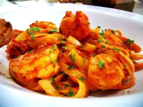 Pasta con Camarones a la Diabla, combinación irresistible