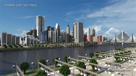 High Rossferry - A realistic modern city Minecraft Project