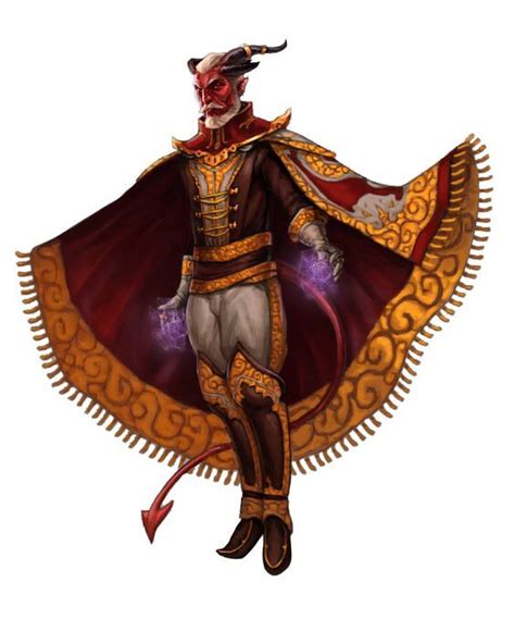 The Tiefling | Dungeons and dragons characters, Fantasy character ...