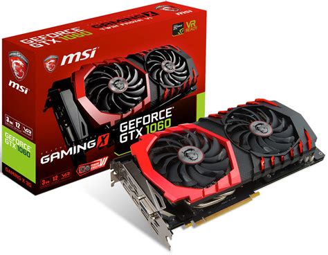 MSI Announces its GeForce GTX 1060 3GB Gaming Series | TechPowerUp