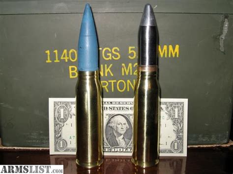 ARMSLIST - For Sale: 20mm M61 Vulcan Cannon Rounds Inert