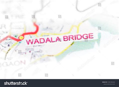 Wadala Bridge Station Mumbai Metro Map Stock Photo 1081392263 ...