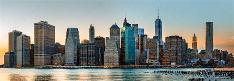 New York City skyline panorama Stock Photo by ©palinchak 34576369