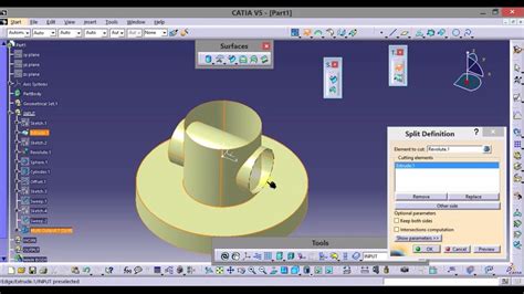 Tutorial 01 Catia Surface Basics - YouTube