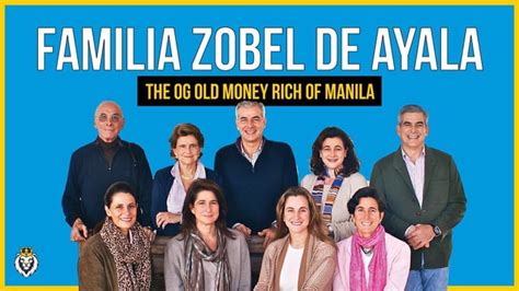 Zobel de Ayala Family: The OG Old Money Rich of Manila : r/Philippines