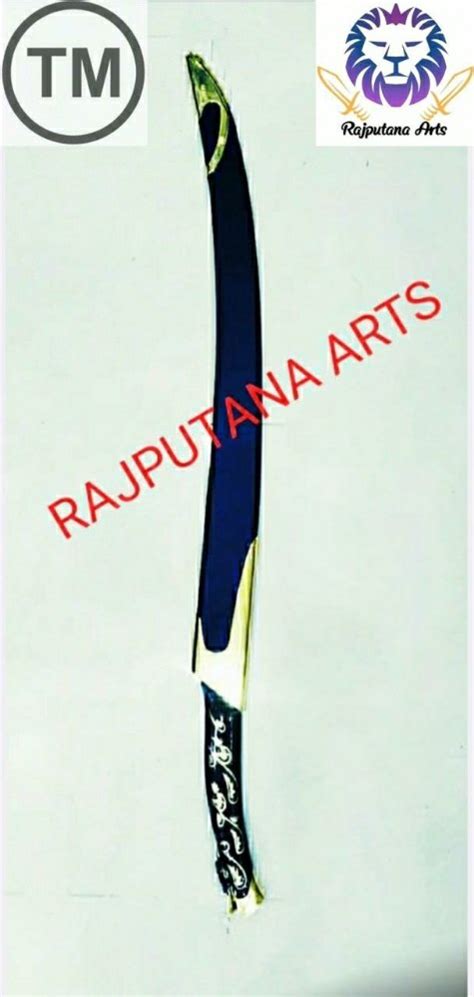 Single Edge Bahubali Sword, Rs 5000 /number M/S Rajputana Arts | ID ...