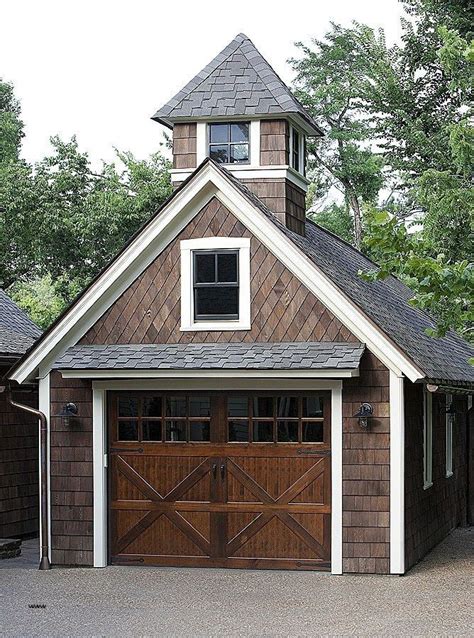 amazing 10×12 shed with garage door | Garage house, Garage door design, House exterior