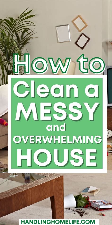 How to clean a messy house: a Step by step guide