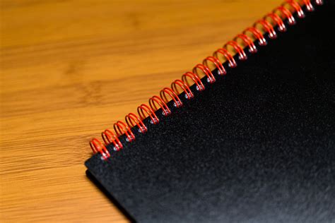 Black n’ Red Spiral Notebook Review | Fountain Pen Love