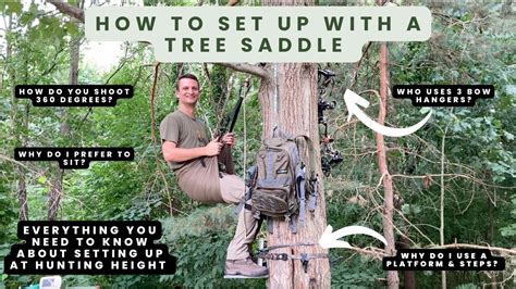 How to Set Up With A Tree Saddle: Everything you need to know to set up ...