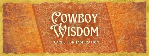 Cowboy Wisdom Card Deck - Up N Country